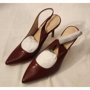 Trish Lucia Women’s Slingback Pointed Toe Stilettos Size 9 – New